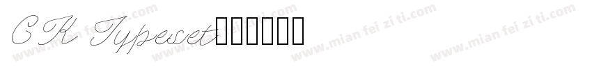 CK Typeset字体转换